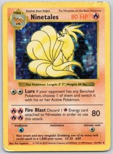 Ninetales [Shadowless] #12 Prices | Pokemon Base Set | Pokemon Cards