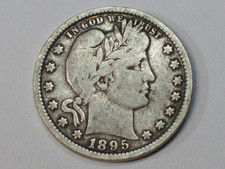 1895 Barber Quarter    FINE      SN7848