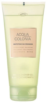 4711 Acqua Colonia White Peach & Coriander Aroma Duschgel 200 ml OVP NEU