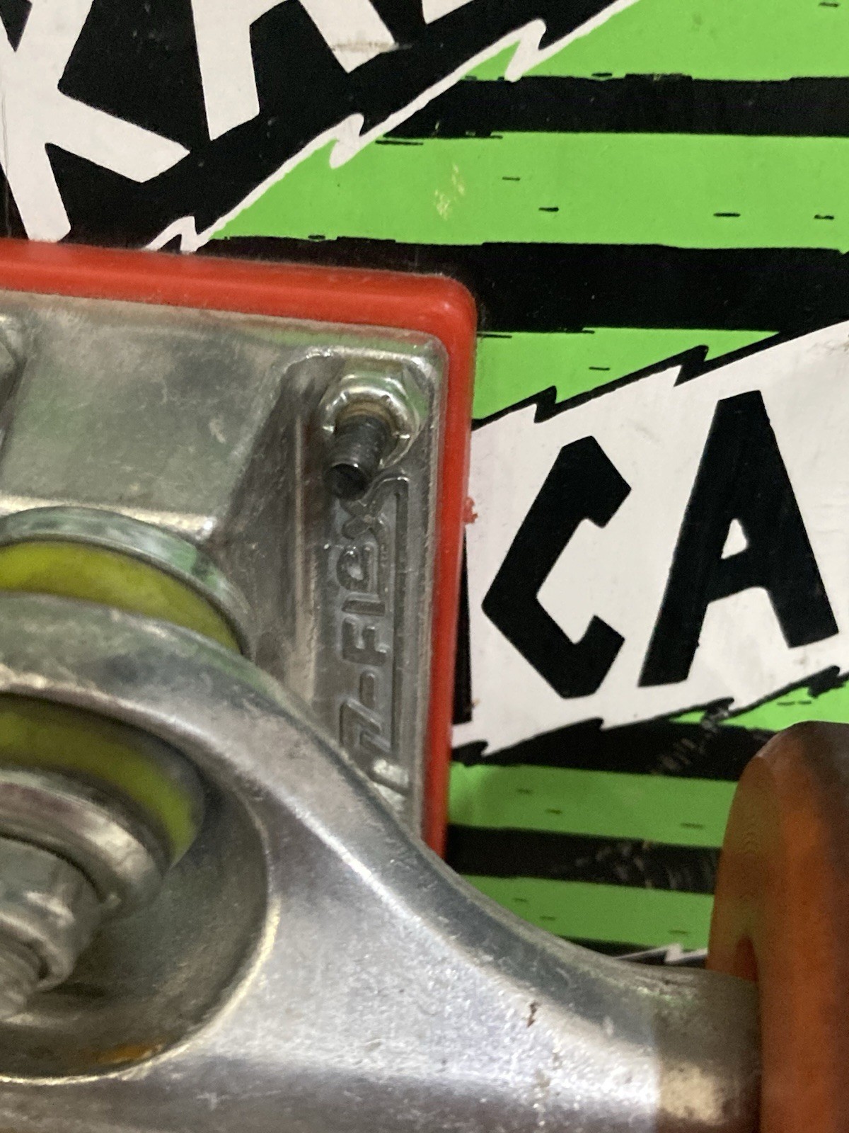 Z-FLEX ALWAYS RADICAL Graphic Reissue Cruiser Skateboard Factory Complete -USED