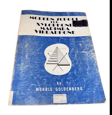 Xylophone Marimba Vibraphone Modern School Morris Goldenberg Chappell Sheet