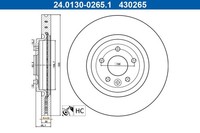 2X ATE Bremsscheibe 24.0130-0265.1 FüR Jaguar