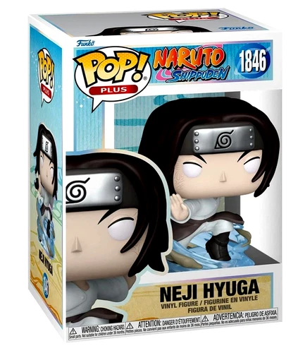 Funko Pop Neji Hyuga Vinyl Figure Naruto Shippuden, #1846, DAMAGED BOX
