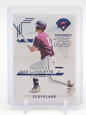 JACE LAVIOLETTE 2025 PANINI PROSPECT EDITION BLUE /199 #69 CLEVELAND Q4561