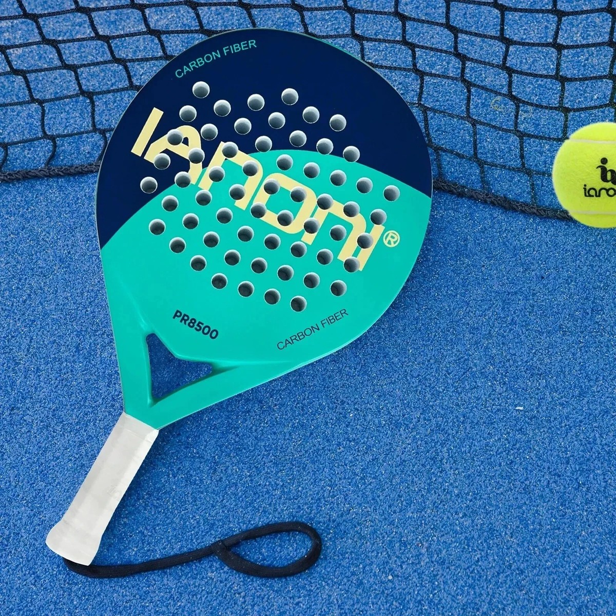 IANONI PR8500 Padel Racket Carbon Fiber Surface with EVA Memory