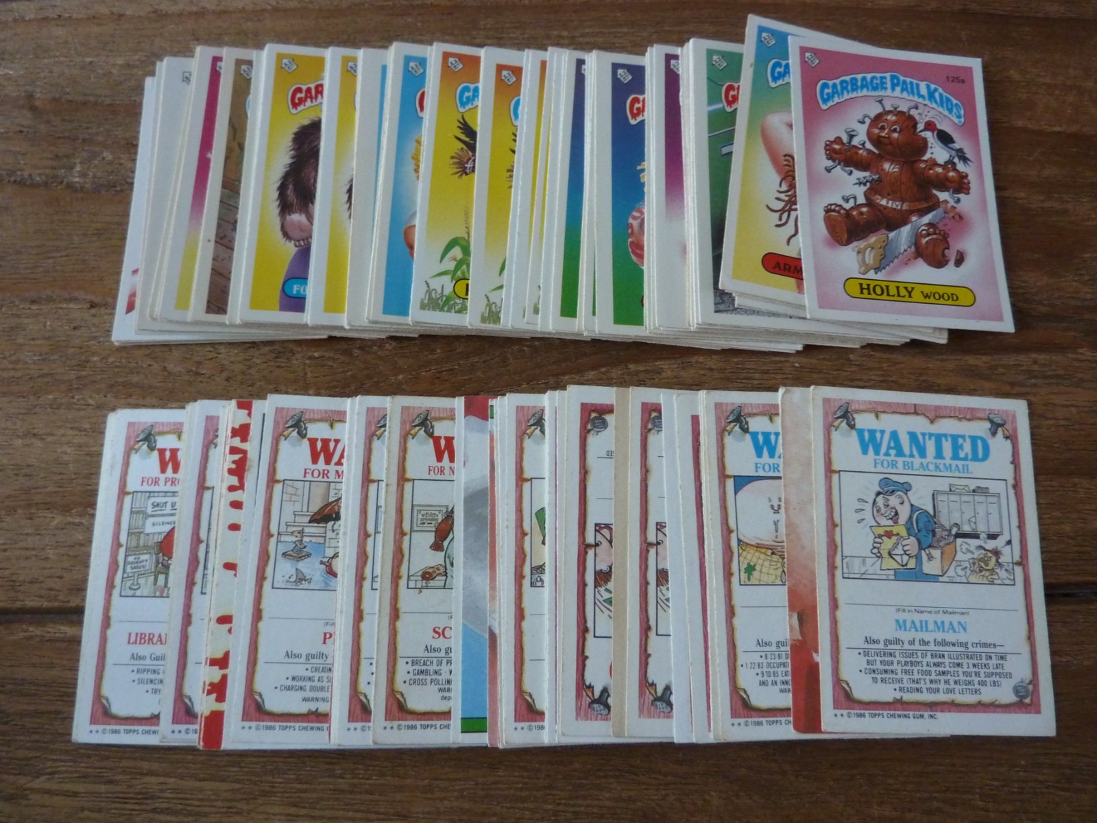 Topps Garbage Pail Kids Cards/Stickers Series 4 - 1986 - VGC - Pick Your Cards