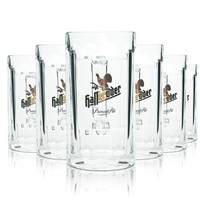 6X HasseröDer Bier Glas Seidel 0,5L Sahm Krug Brauerei KrüGe GläSer Beer Pils