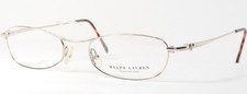 RALPH LAUREN RL 1339 YB7 Silver UNIQUE EYEGLASSES GLASSES FRAME 48-17-130 Italy