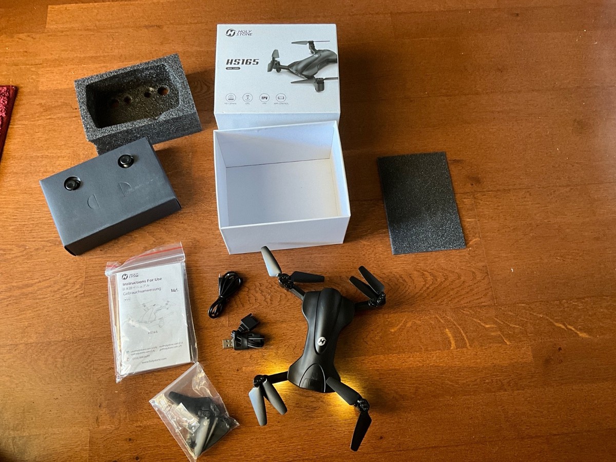 Holy Stone HS165 GPS FPV Camera Drone 1080p HD Foldable Battery