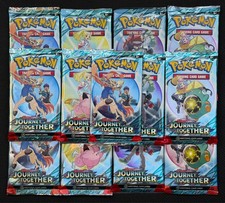Pokémon Journey Together SV09: 13x Booster Packs New & Sealed 22.42g to 22.71g