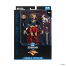 McFarlane DC Multiverse Dlx Theatrical Ed. Supergirl Movie Supergirl Krypto