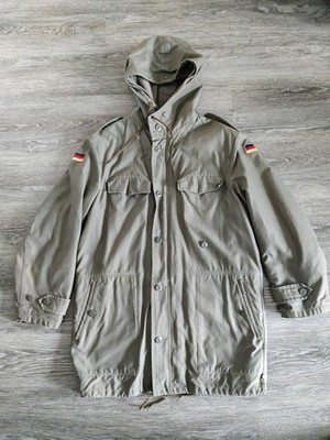 Vintage 1980's West German Army Parka Gr 12 M L XL ? Bundeswehr Jacket