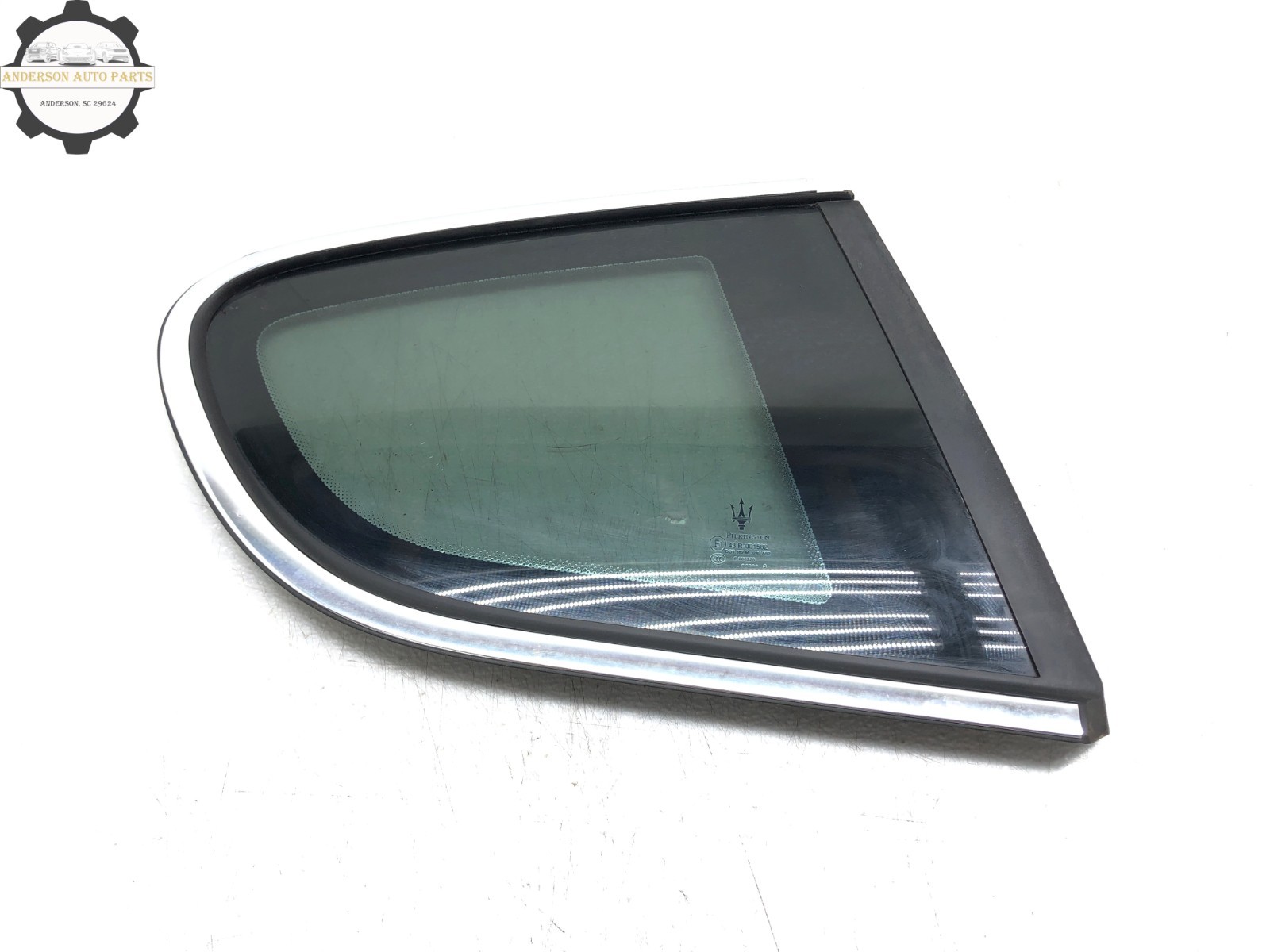 2008-2018 MASERATI GRANTURISMO M145 RIGHT PASS REAR QUARTER PANEL WINDOW GLASS #