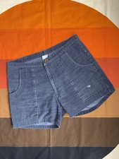 Vintage 1970s Ocean Pacific/OP Navy Corduroy Shorts, Men s Waist Size 33