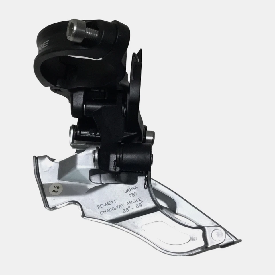 Shimano Deore M611 3X10 Triple Front Derailleur 10 Speed 34.9mm High Clamp NEW - Image 4 of 4