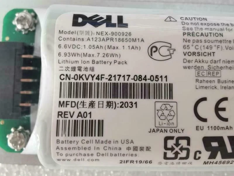 NEW Dell 10DXV 0KVY4F 0FK6YW PS4210 PS6210 PS6610 Smart Controller Battery - Image 2 of 4