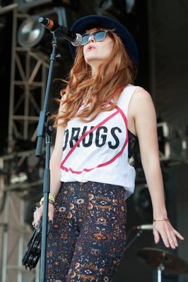 Katie Jayne Earl of the Mowgli's performs on Day 3 of Austin City - Old Photo