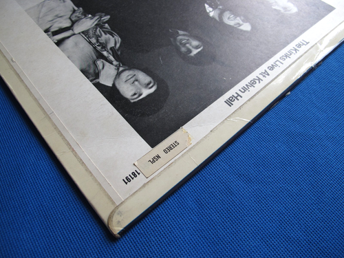 The KINKS 'LIVE AT THE KELVIN HALL' RARE 1968 1st Press 'MONO' UK LP - Picture 11 of 12