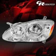 DRIVER/LEFT SIDE OE STYLE FRONT DRIVING HEADLIGHT LAMP FOR 03-08 TOYOTA CAROLLA