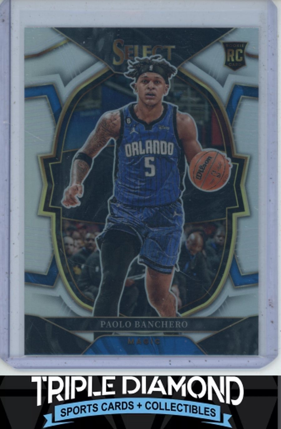 2022-23 Panini Select Paolo Banchero Rookie Concourse Silver Prizm Magic J63