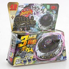TOUPIE RAPIDITY  DIABLO NEMESIS X:D BEYBLADE 4D System Metal Master 