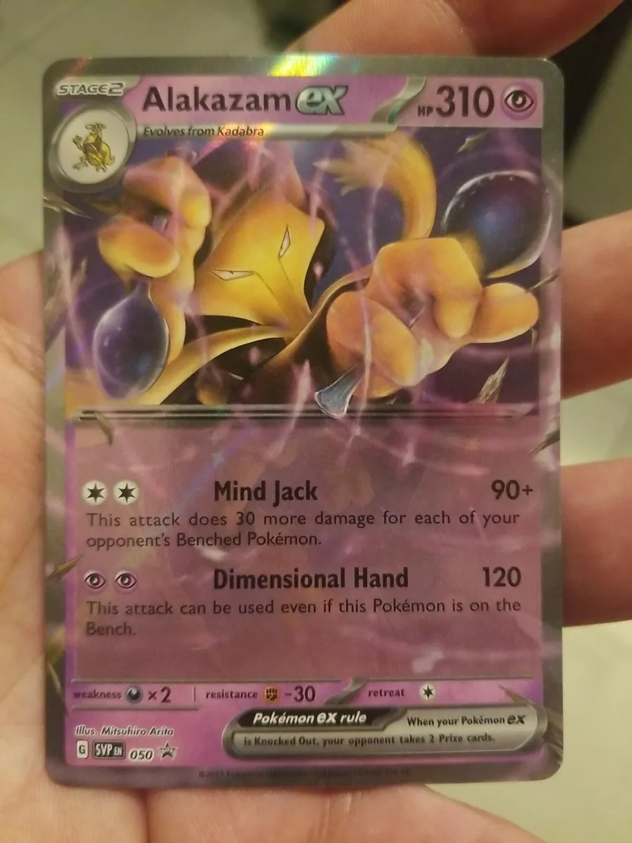 Alakazam ex PR-SV 50  Pokemon TCG POK Cards