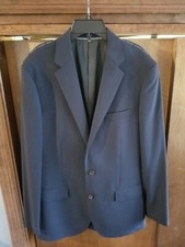 J.CREW Ludlow Traveler Navy Wool A0536 Tollegno Italy Blazer Suit Jacket 40L