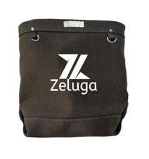 Zeluga 20-337 28 oz Canvas Fastener Tool Pouch Bolt Bag with Bull-pin Loop Cl...