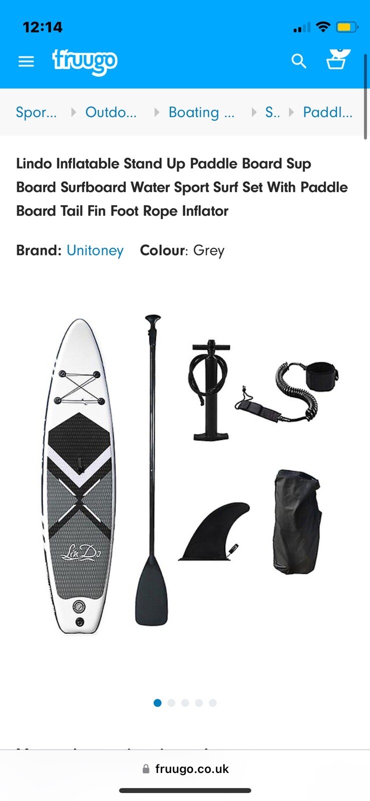 Lindo Inflatable Paddle Board eBay