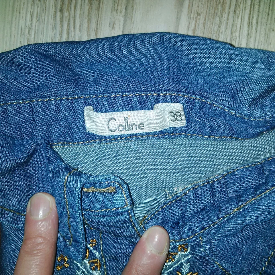 Haut /top jean de grossesse maternité t 38 Colline tbe - Photo 3/4