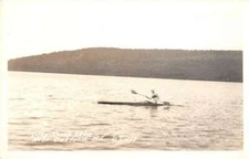 Oakland Maryland Deer Creek Lake Real Photo Vintage Postcard AA21530