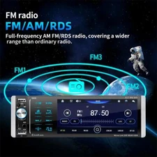 MP5 Player Carplay Bluetooth IPS Touch Screen 5.1in Single 1DIN Car Radio Stereo