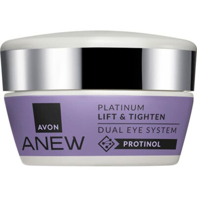 AVON ANEW Platinum Lift & Tighten 2-Phasen-Augenpflege Augencreme + Augengel NEU
