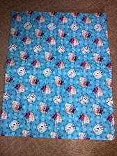 Handmade Baby Quilt Blanket Tummy Time Mat 35x40 - Frozen