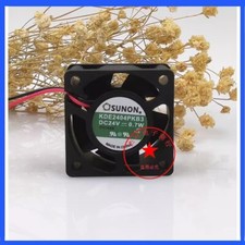 SUNON KDE2404PKB3 4020 24V 0.7W 2-Wire Silent Inverter Cooling Fan