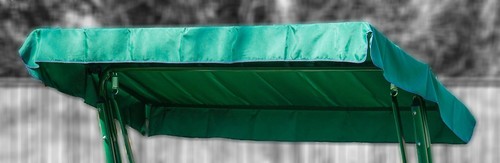 SCHAUKELSTUHL ÜBERDACH ERSATZ 2 & 3 SITZE GARTEN ERSATZABDECKUNG DUSCHFEST - Bild 4 von 11