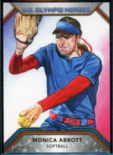 2020 2021 Topps US Olympics & Paralympics Olympic Heroes #OH-MA Monica Abbott
