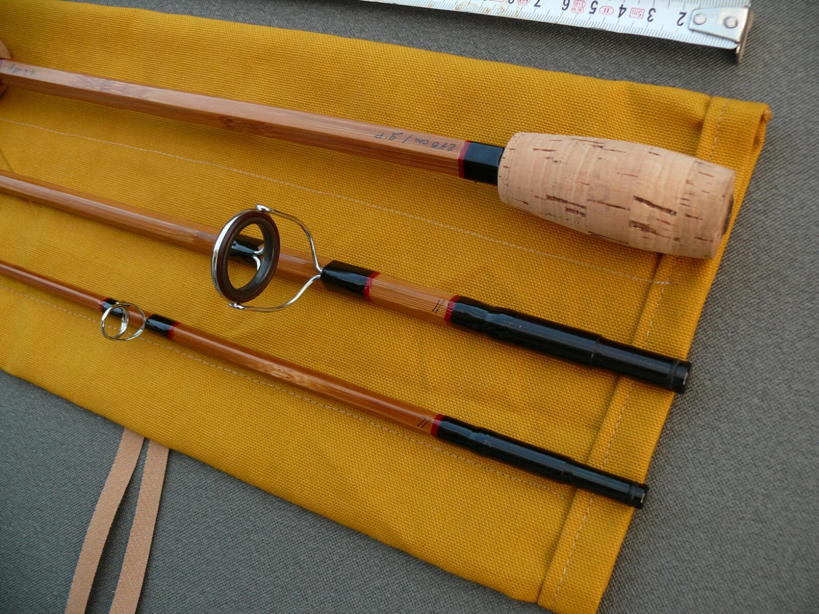 Canne à Lancer Pêche moulinet leurre Bambou Refendu fishing spinning