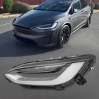 For 2021-2024 Tesla Model X LED Headlight Headlamp Assembly Left Driver Side LH