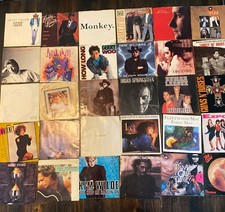 Lot of 30 45 rpm record picture sleeves only no vinyl 855