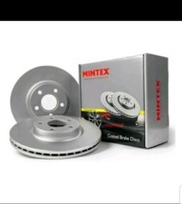 Image of Rear Brake Discs Set L/R Fits LEXUS TOYOTA Mintex MDC1406C