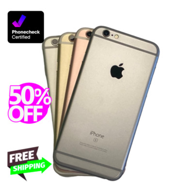 Apple iPhone 6s 16GB 64GB 128GB Unlocked a1688 a1633 Verizon Very Good Conditio