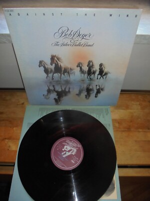 Bob Seger & The Silver Bullet Band ''Against The Wind'' LP Capitol 3C 064-86097