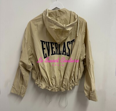 ZARA EVERLAST WOMAN NWT LIGHT BEIGE JACKET RAINCOAT