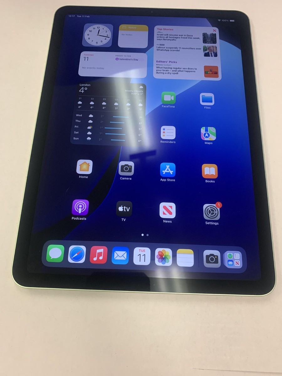 Apple iPad Air 4th Gen. 64GB, Wi-Fi, 10.9 in - Green (BH 98