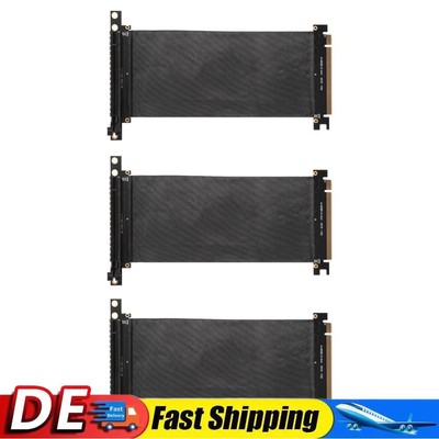 PCIe 3.0 16X Extension Cable Cord 90 Degree PCI Express 16X Flexible Riser Cards