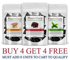 50 Charcoal Incense Cones 1" TOPFLOW Bulk Handmade For Burner Holder Mix Variety