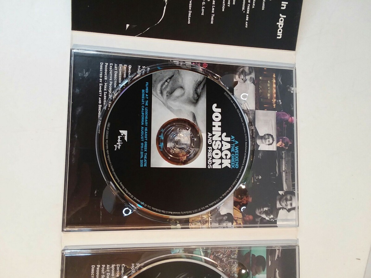 J ジョンソンA WEEKEND AT THEGREEK＋LiveInJapan Jack Johnson A Weekend At The Greek & Live In Japan DVD