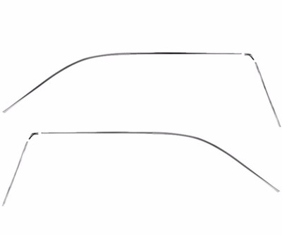 67 68 69 1967 1968 1969 Camaro Firebird Roof Drip Rail Molding Kit / 6 PCS Set 
