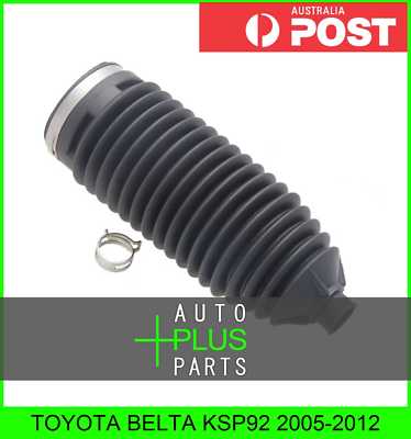 Fits TOYOTA BELTA KSP92 Steering Rack End Boot Rubber | eBay Australia